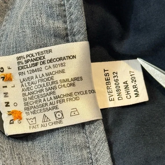 Dunning Golf Performance Gray Flat Front Shorts with Modern Classic Cut Men’s 40 - Picture 9 of 9